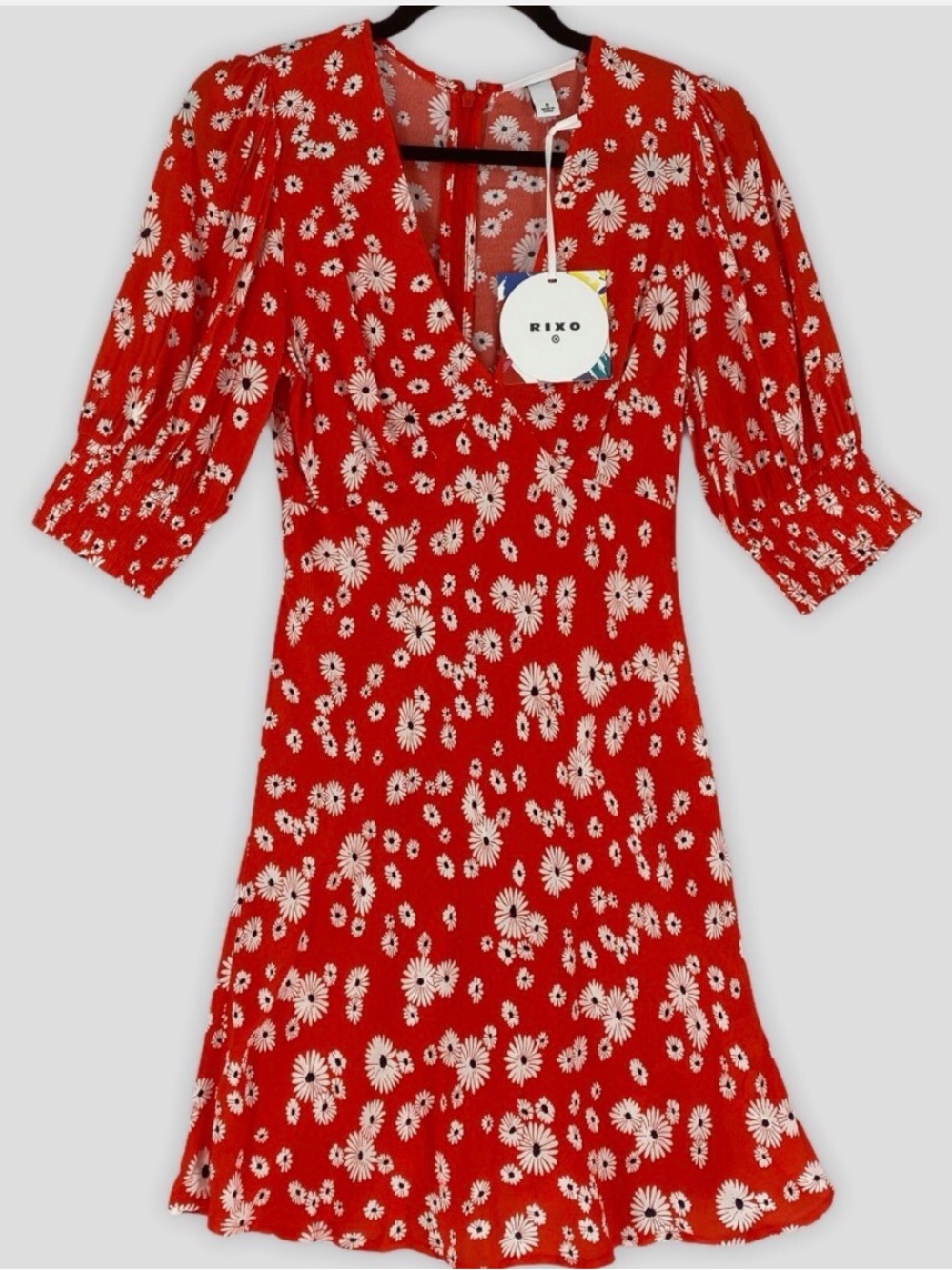 RIXO for Target Red Daisy Print